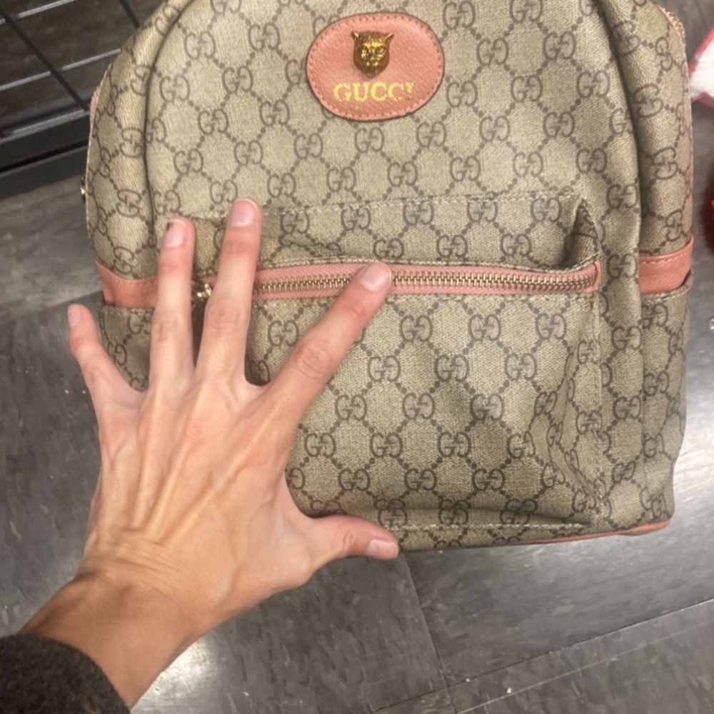GG print backpack - Picture 2 of 7